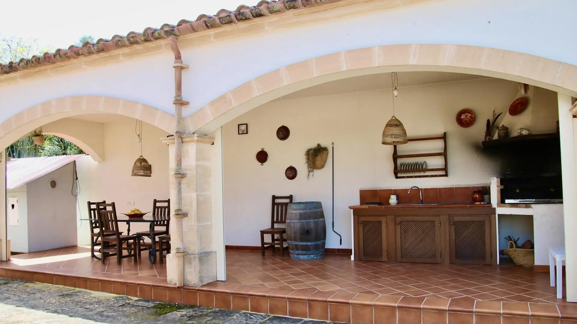 Ses Covetes, Hidromasaje, Piscina Y Barbacoa Villa Petra  0*, Petra (Mallorca) Spanje