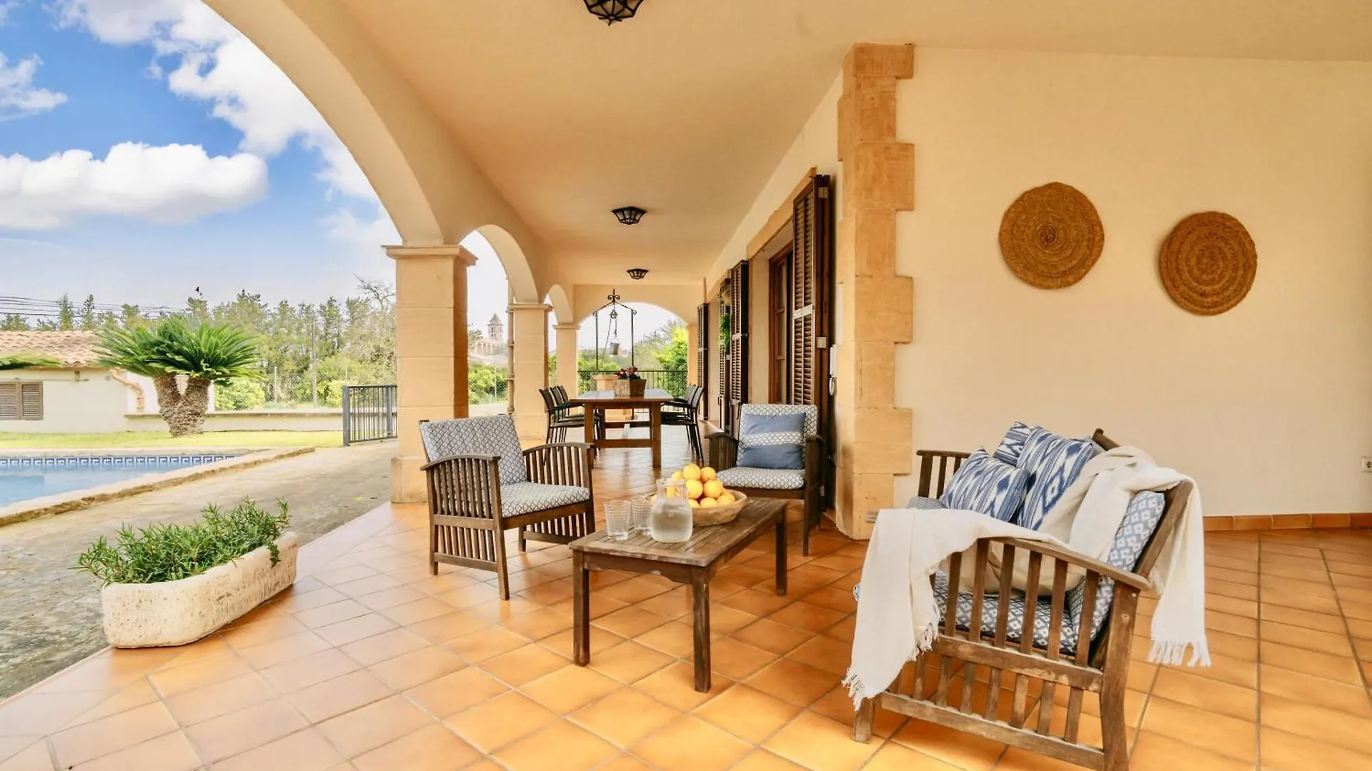 Ses Covetes, Hidromasaje, Piscina Y Barbacoa Villa Petra  0*, Petra (Mallorca) Spanje